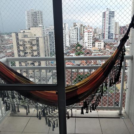 Lindo Apartamento Novo Praia Grande Ocian 50 Metros Da Praia Eksteriør billede