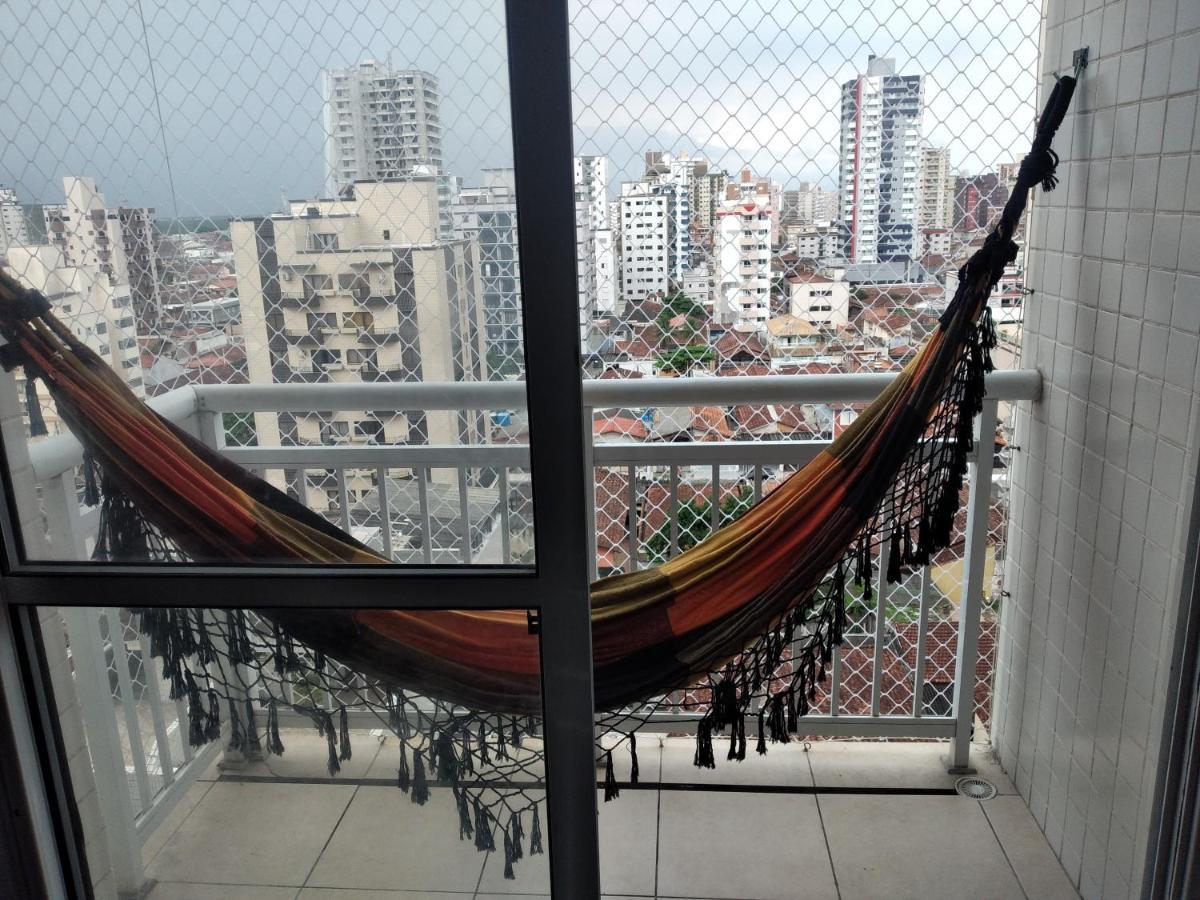 Lindo Apartamento Novo Praia Grande Ocian 50 Metros Da Praia Eksteriør billede