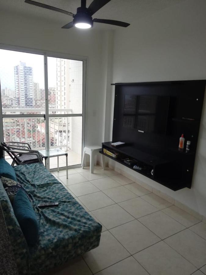 Lindo Apartamento Novo Praia Grande Ocian 50 Metros Da Praia Eksteriør billede