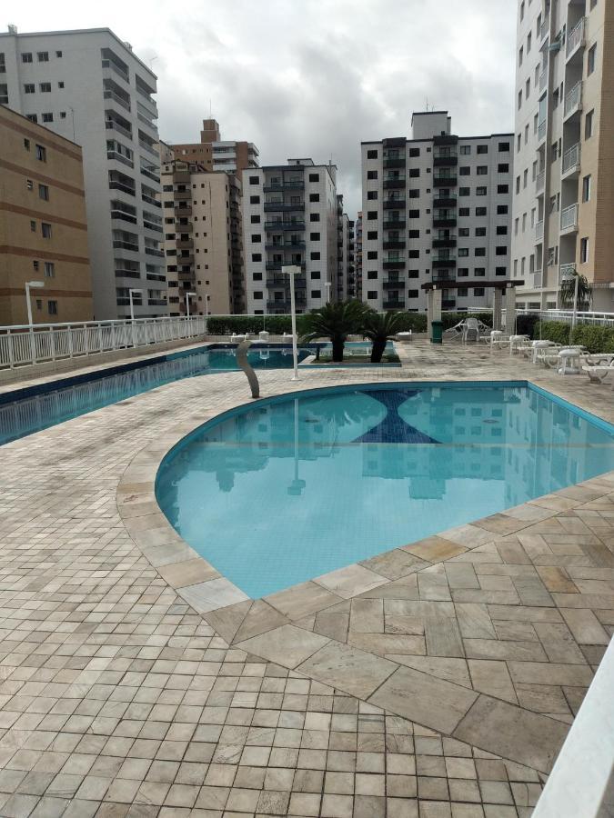 Lindo Apartamento Novo Praia Grande Ocian 50 Metros Da Praia Eksteriør billede