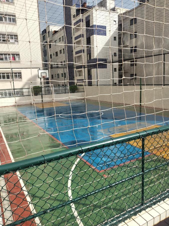 Lindo Apartamento Novo Praia Grande Ocian 50 Metros Da Praia Eksteriør billede