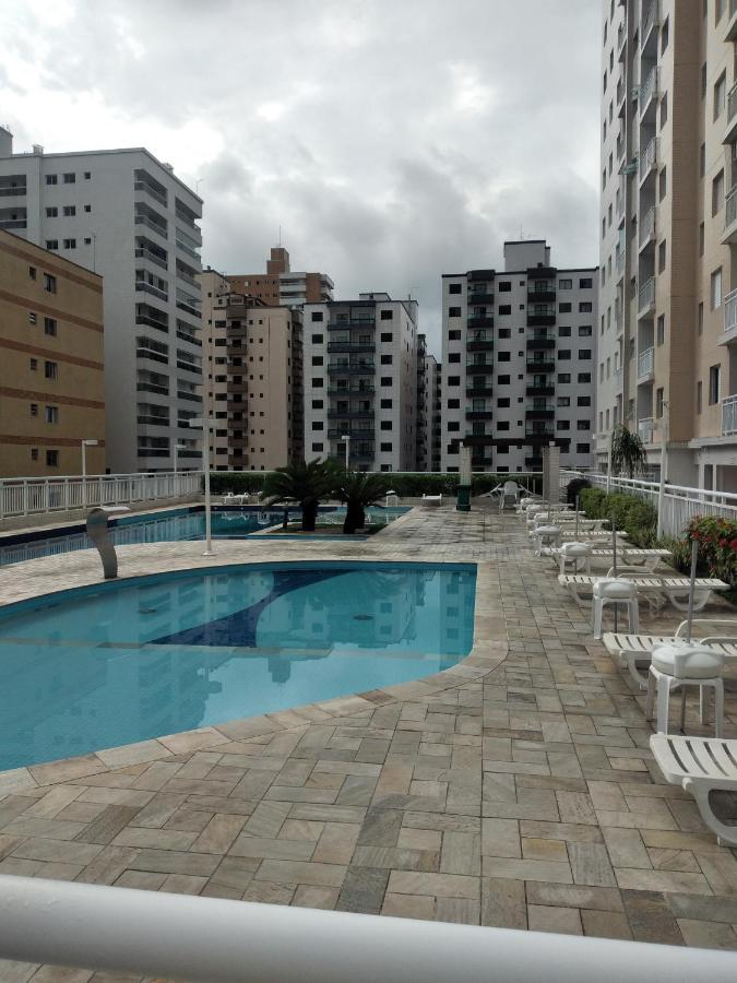 Lindo Apartamento Novo Praia Grande Ocian 50 Metros Da Praia Eksteriør billede